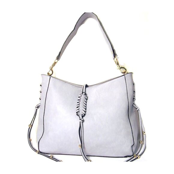 Handbags - Tigerstars Grayish Blue Tassel Shoulder Bag